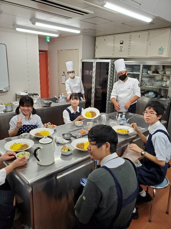 高専連携 横浜調理師専門学校に行ってきました 日々輝学園高等学校