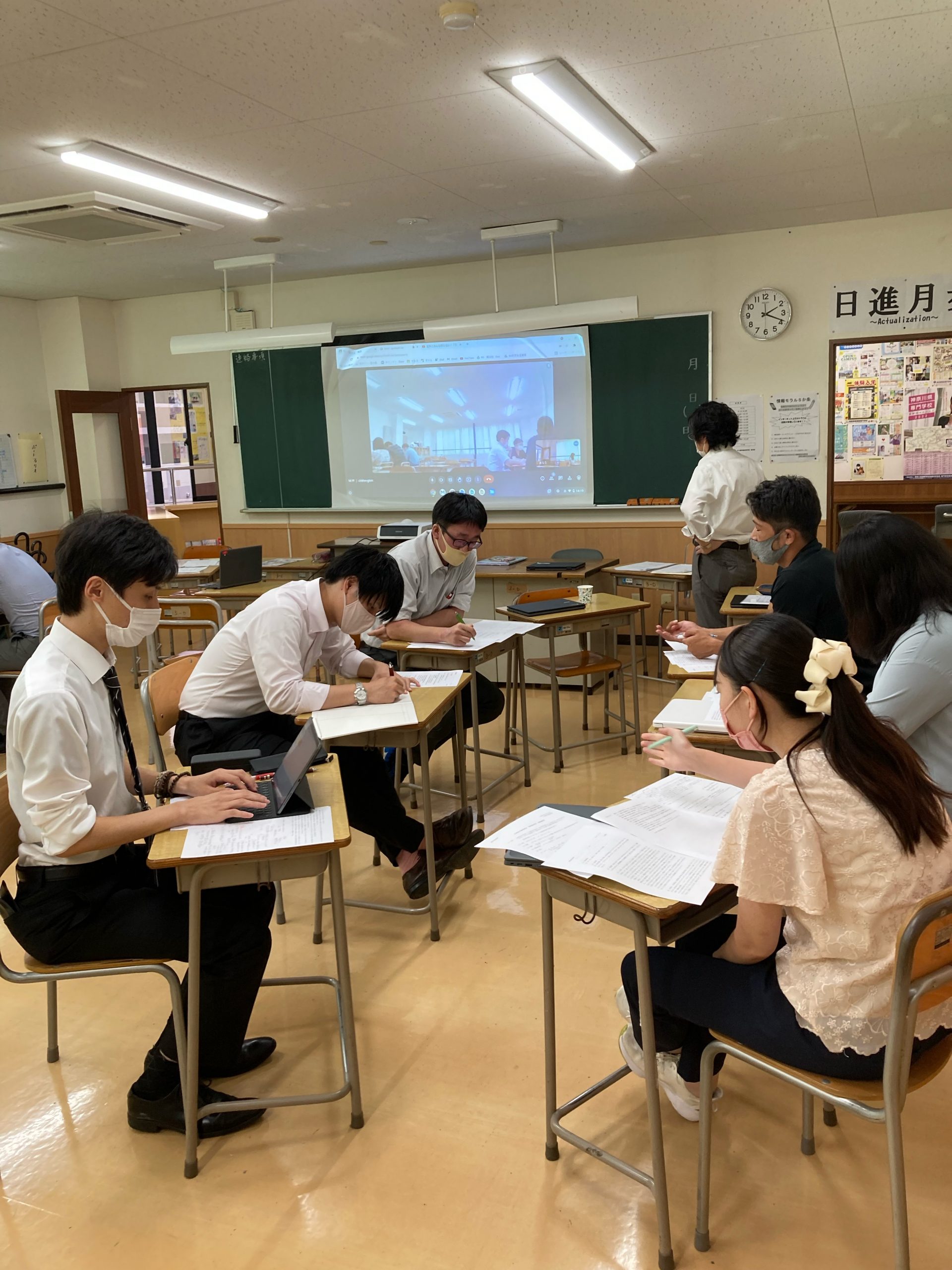 教員研修を行いました 横浜校 日々輝学園高等学校